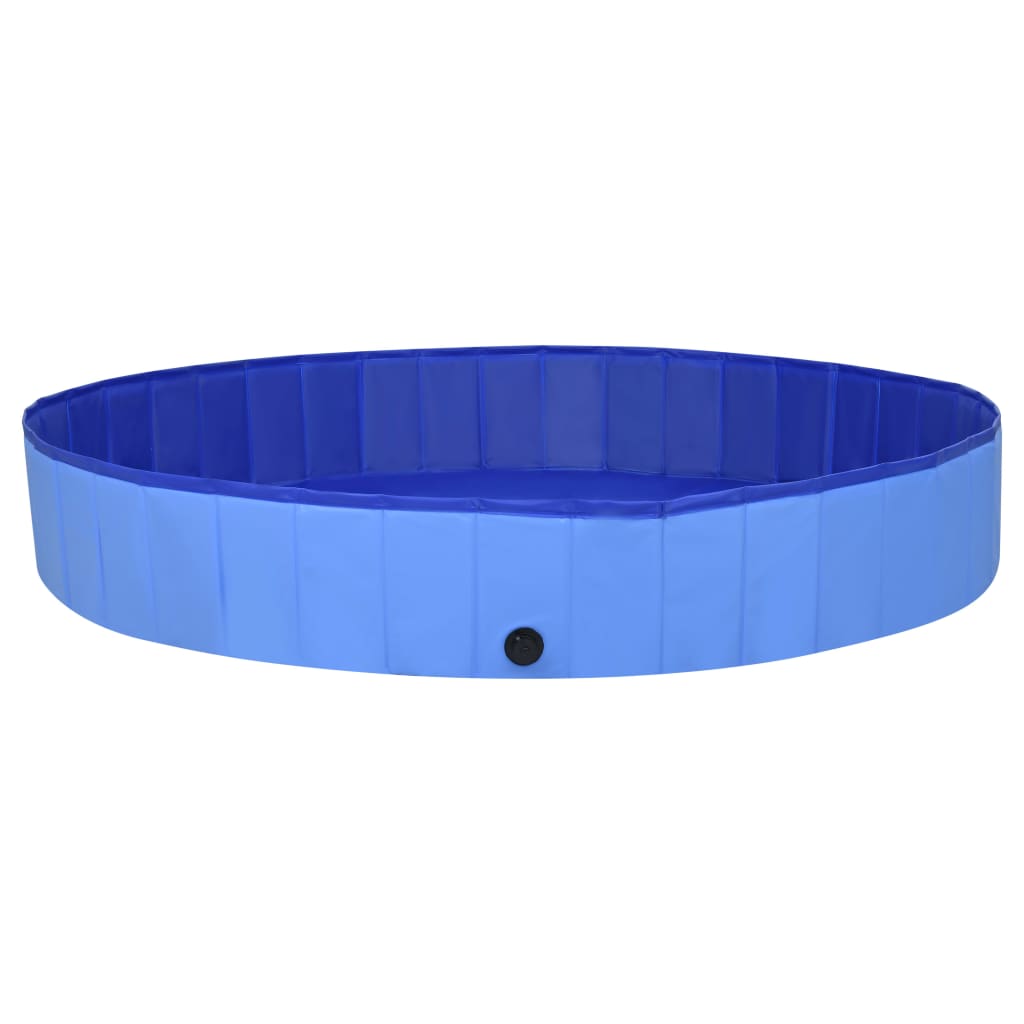 Vidaxl Dog Nwimming Pool Plegable 200x30 cm PVC Azul