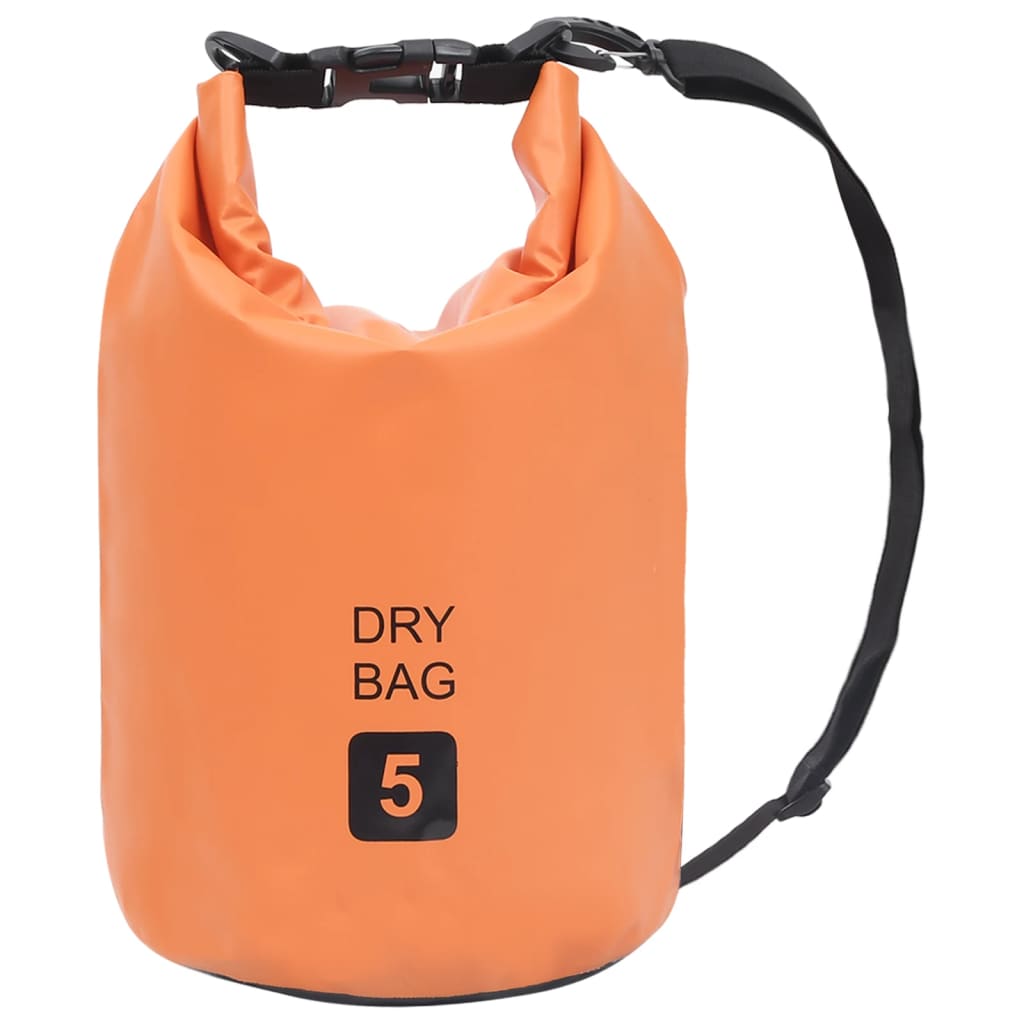 VidaXL Drybag 5 L PVC arancione