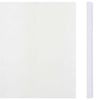 Vidaxl Garden Screen 35x0.19 M PVC bianco