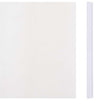 Vidaxl Garden Screen 70x0.19 M PVC bianco