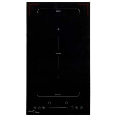 Vidaxl Induzione Flexizone Hob 2 zone di cottura Controllo touch 3500 W