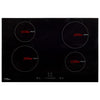 Vidaxl Inducción Hob 4 zonas Control táctil 7000 W 77 cm vidrio