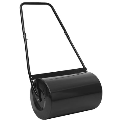 Vidaxl Gazonroller 50 L 63 cm nero
