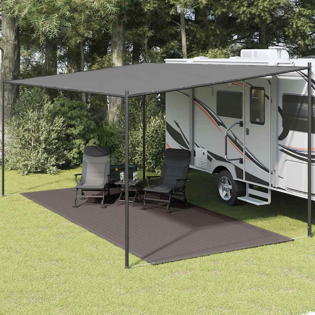 Vidaxl tenttapijt 250x550 cm antracietkleurig