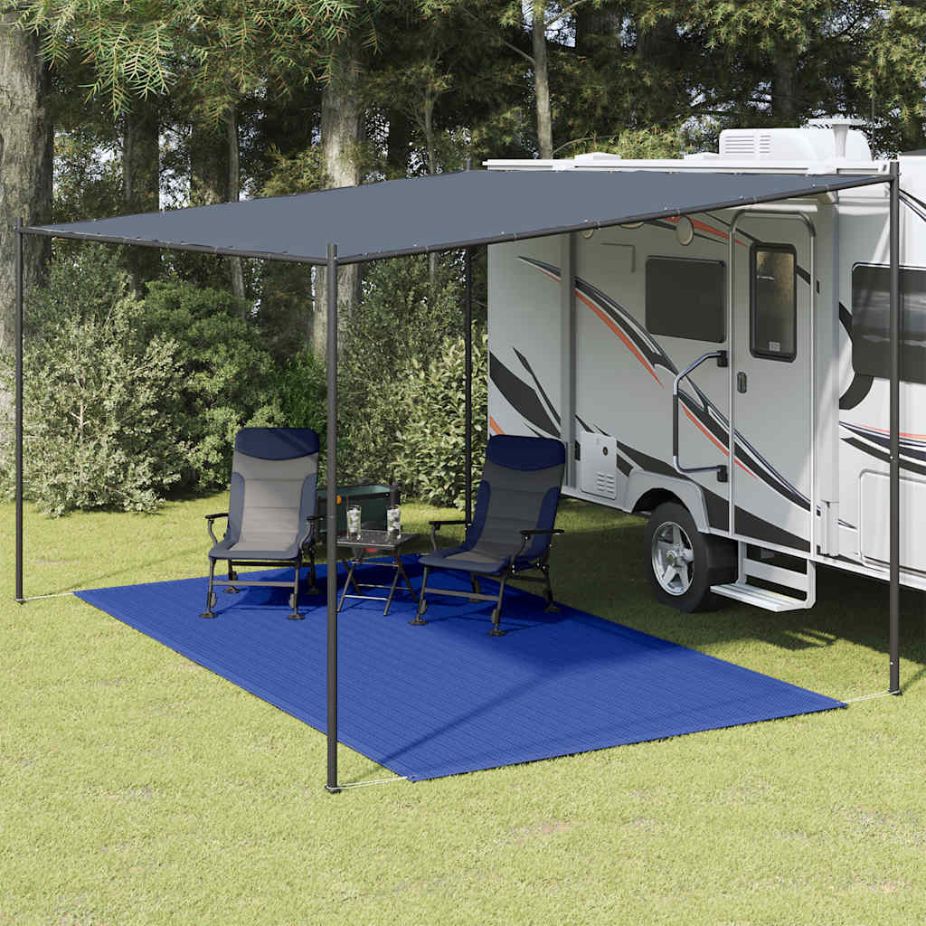 Vidaxl tent carpet 250x400 cm blue