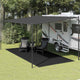 Vidaxl tent carpet 250x550 cm black