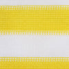 Pantalla de balcón Vidaxl 120x500 cm HDPE Amarillo y blanco