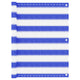 VidaXL Balcony screen 75x500 cm HDPE Blue and White