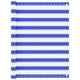 Vidaxl Balcony screen 120x300 cm HDPE Blue and White