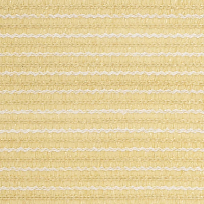 Pantalla de balcón Vidaxl 75x500 cm HDPE BEIGE