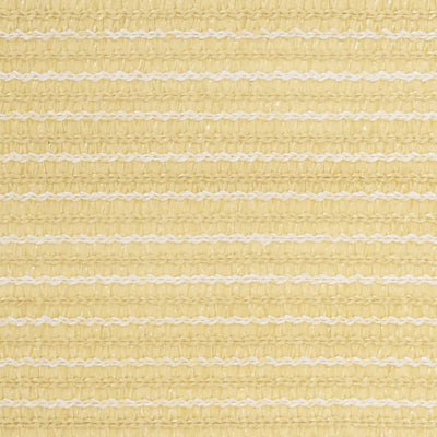 Pantalla de balcón Vidaxl 120x400 cm HDPE BEIGE