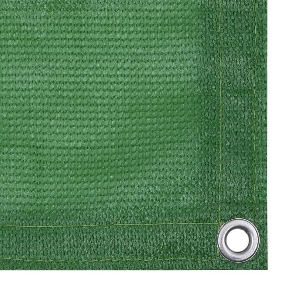Vidaxl balkonscherm 90x500 cm hdpe lichtgroen