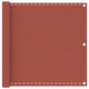 Vidaxl Balcony Screen 90x400 cm HDPE Terracotta -Colored