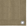 Pantalla de balcón Vidaxl 120x500 cm HDPE Taupe