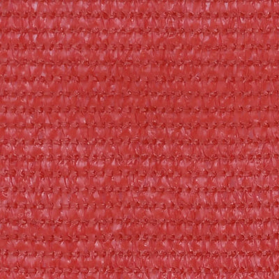 Pantalla de balcón Vidaxl 120x500 cm HDPE RED