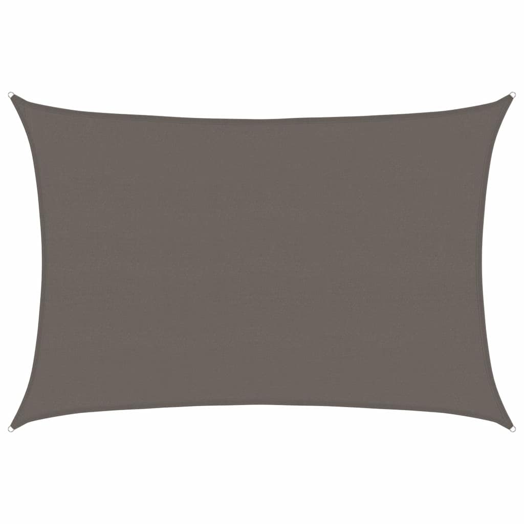 Vidaxl Zonnezeil 160 g m² 5x7 m HDPE anthracite -colored