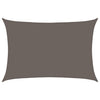 Vidaxl Zonnezeil 160 g m² 5x7 m HDPE antracite -lorato