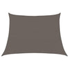 Vidaxl Zonnezeil 160 g m² 4 5x3 m HDPE antracite -lorato