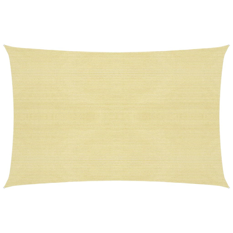 VidaXL Zonnezeil 160 g m² 2x2,5 m HDPE beige