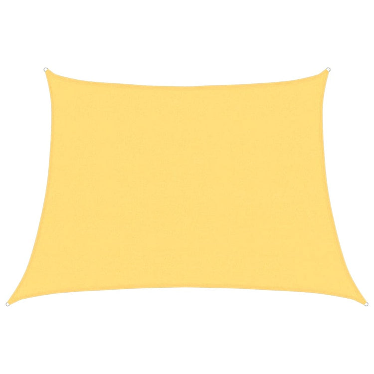 Vidaxl zonnezeil 160 g m² 4 5x3 m hdpe beige