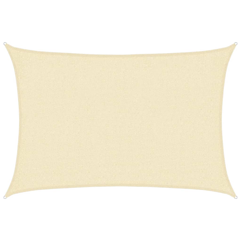 Vidaxl Zonnezeil 160 g m² 2x2,5 m Crema HDPE