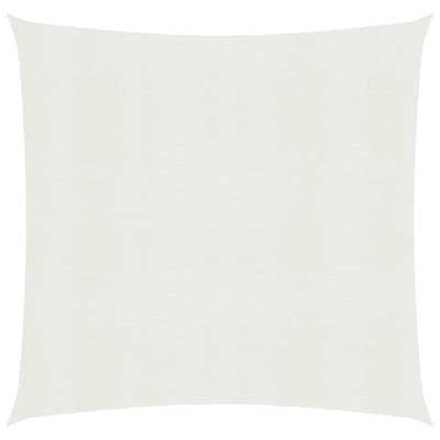 VidaXL Zonnezeil 160 g m² 7x7 m HDPE wit
