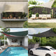 Tenda parasole Vidaxx 160 g m² 2,5x3,5 m HDPE bianco