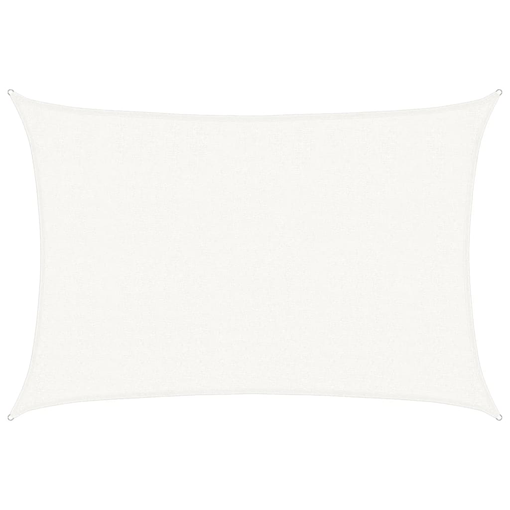 Vidaxl Zonnezeil 160 g m² 2,5x4 m HDPE bianco