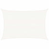Vidaxl Zonnezeil 160 g m² 5x7 m HDPE bianco