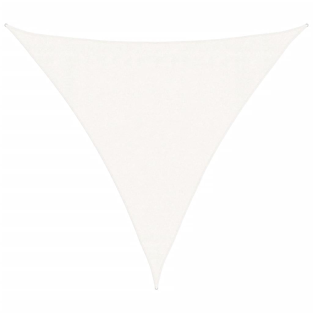 Vidaxl Zonnezeil 160 g m² 3x3x3 m HDPE bianco