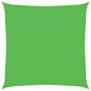 Tenda parasole VidaXL 160 g m² 2,5x2,5 m HDPE verde chiaro
