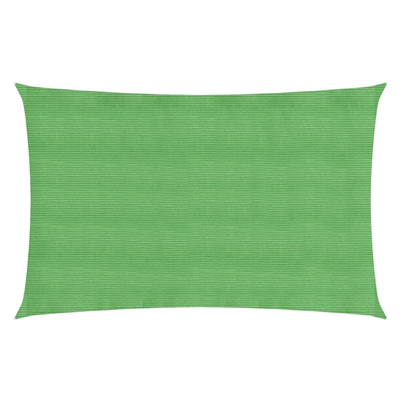 VidaXL Zonnezeil 160 g m² 2x4,5 m HDPE lichtgroen