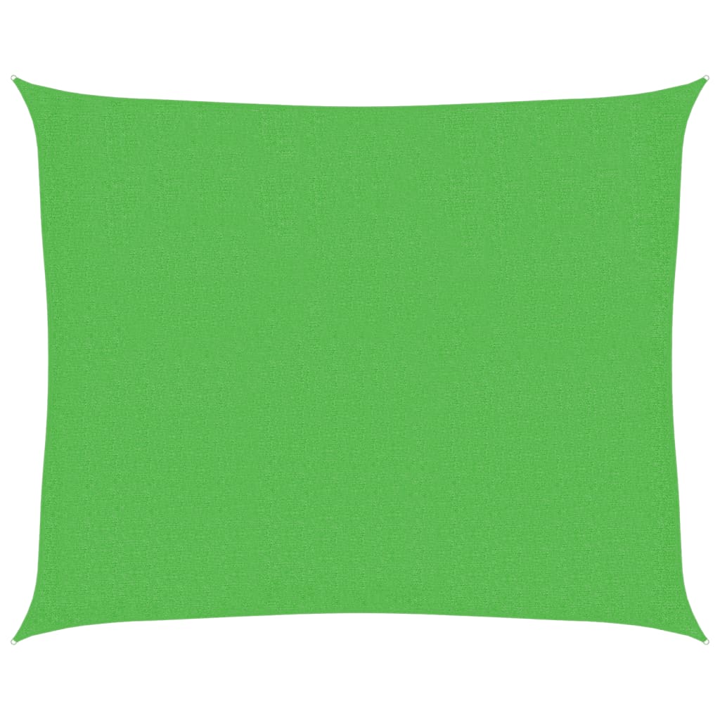 Vidaxx vela solar 160 g m² 2,5x3 m HDPE verde claro
