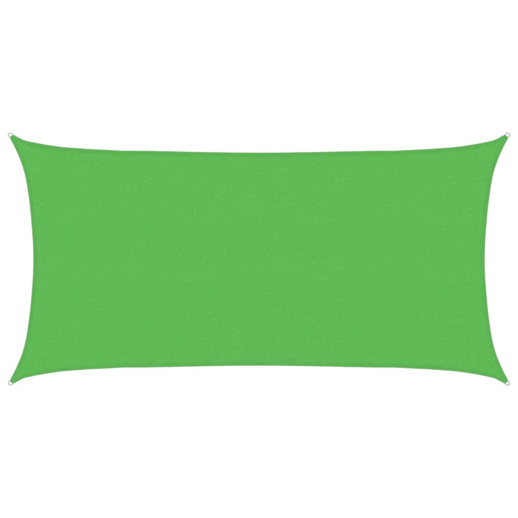 Vidaxl Zonnezeil 160 g m² 2.5x4.5 M HDPE VERDE LIGE