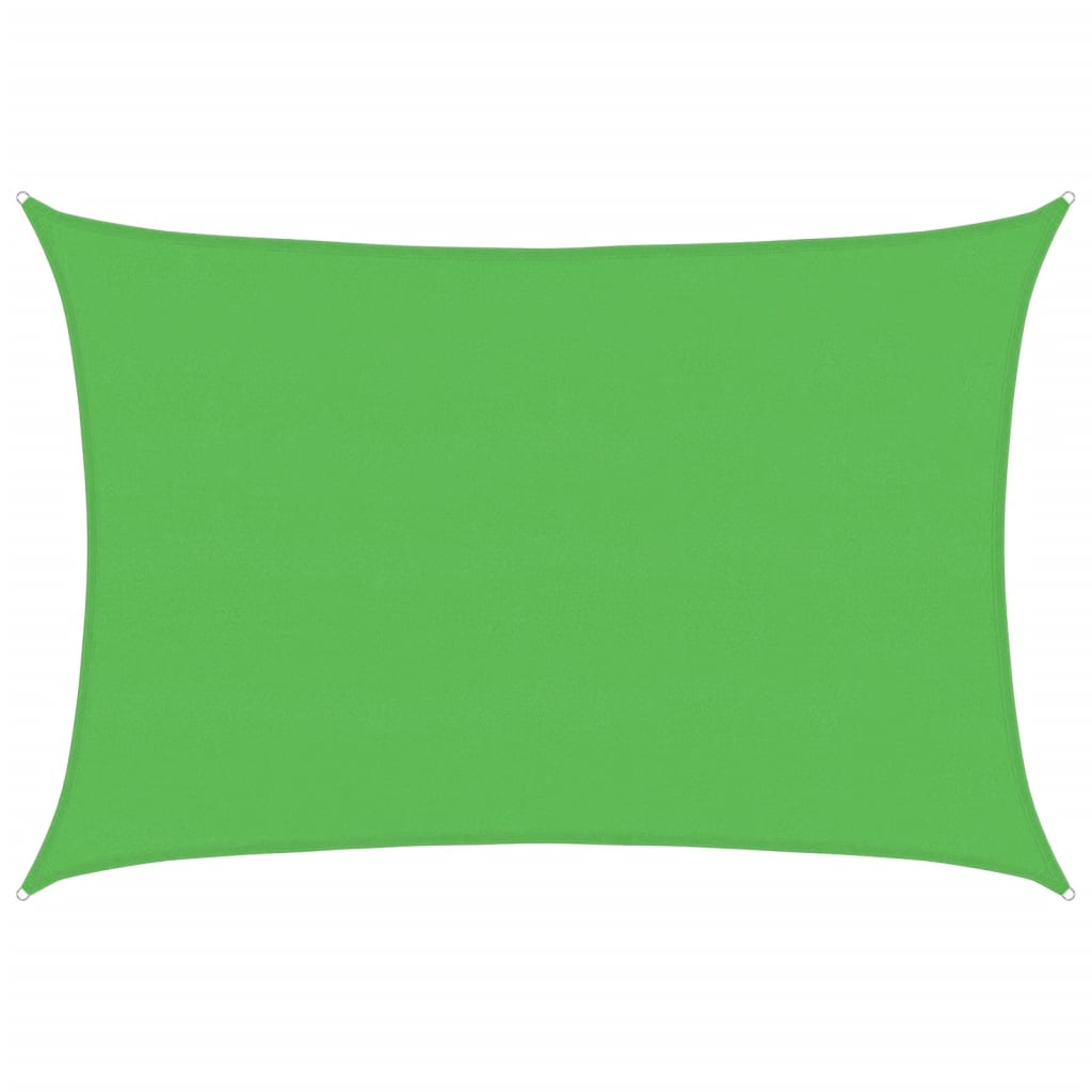 Vidaxl Zonnezeil 160 g m² 5x6 M HDPE VERDE