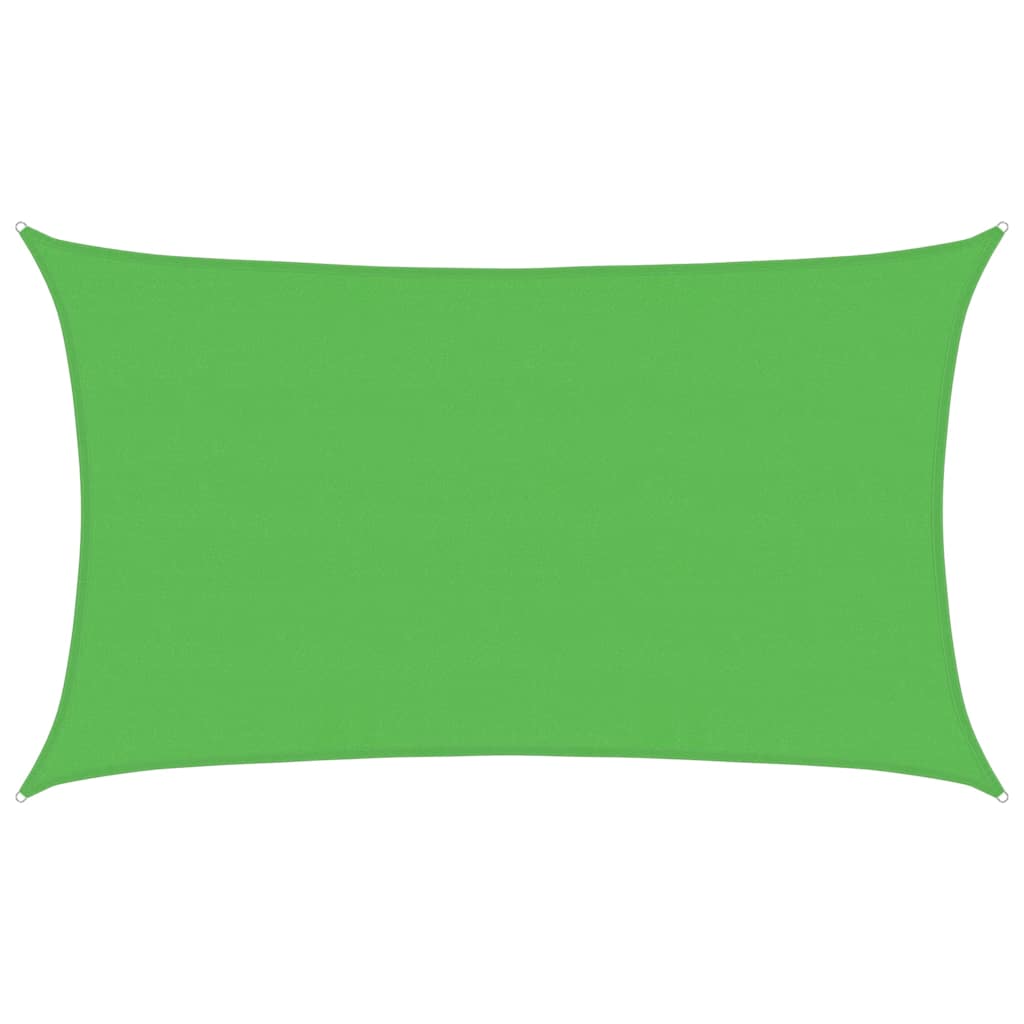 Vidaxx vela solar 160 g m² 5x8 m HDPE verde claro