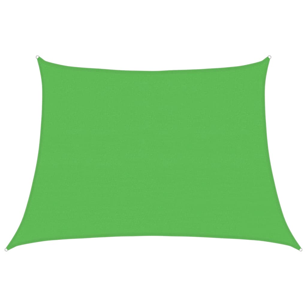 Vidaxl Zonnezeil 160 g m² 4 5x3 M HDPE VERDE LIGE
