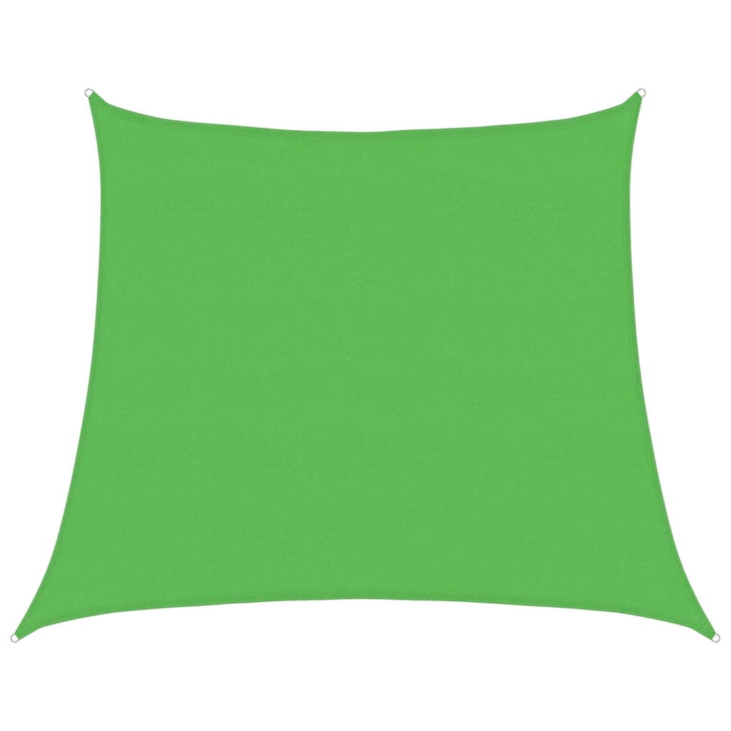VidaXL vela solar trapecio 160 g m² 4 5x4 m HDPE verde claro