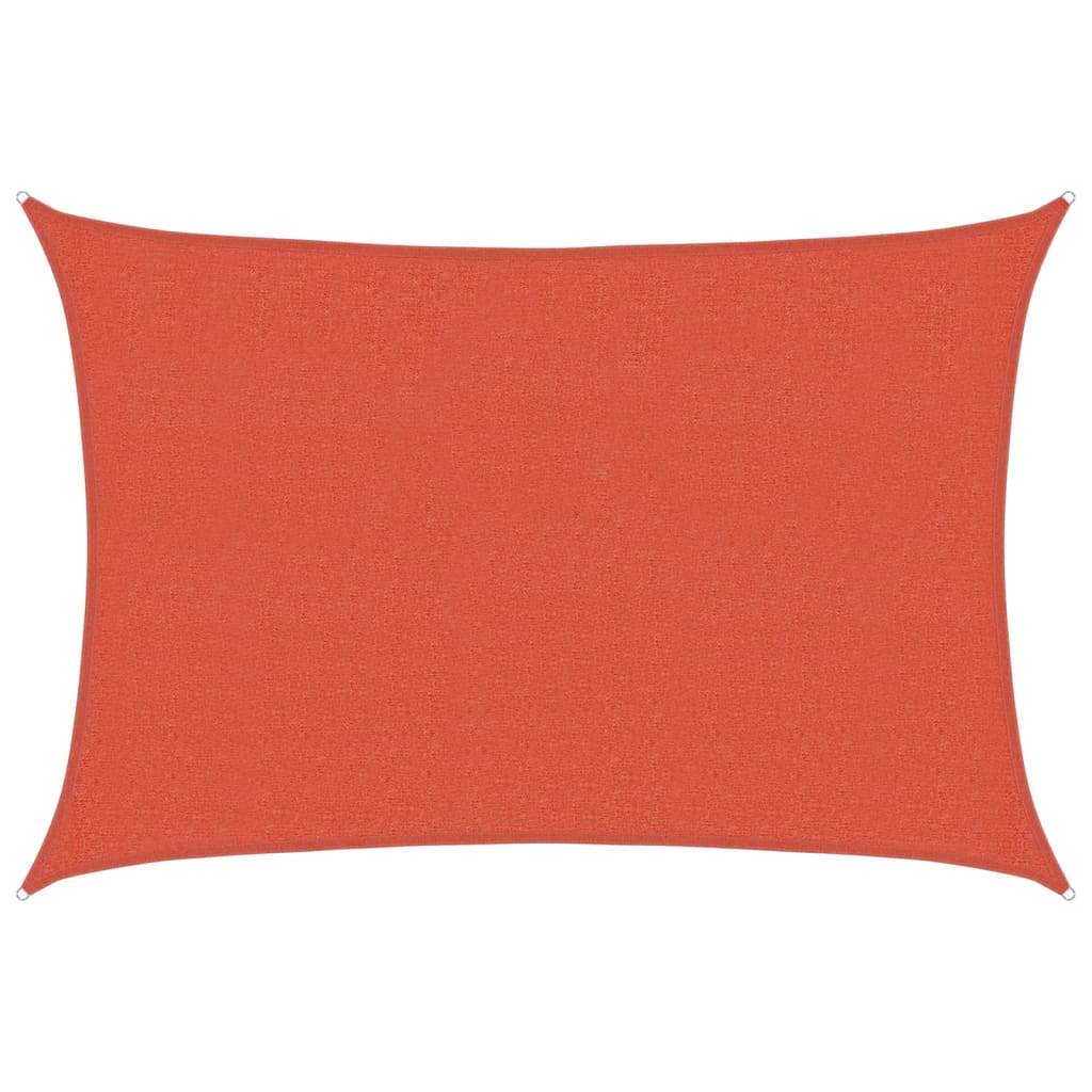 Vidaxl Zonnezeil 160 g m² 2.5x4 M HDPE TERRACOTTA Colored