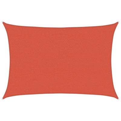 Vidaxl Zonnezeil 160 g m² 4x5 m Terracotta HDPE colorato