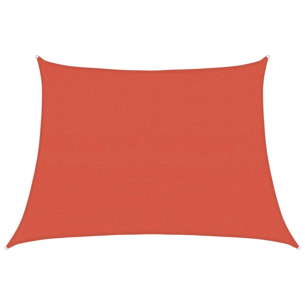 Vidaxx vela solar 160 g m² trapezoide 4 5x3 m HDPE color terracota