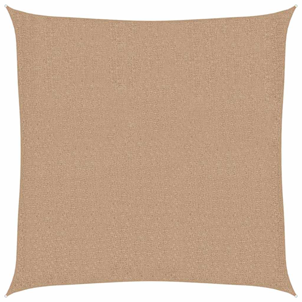 Vidaxl Zonnezeil 160 g m² 7x7 M HDPE TAUPE