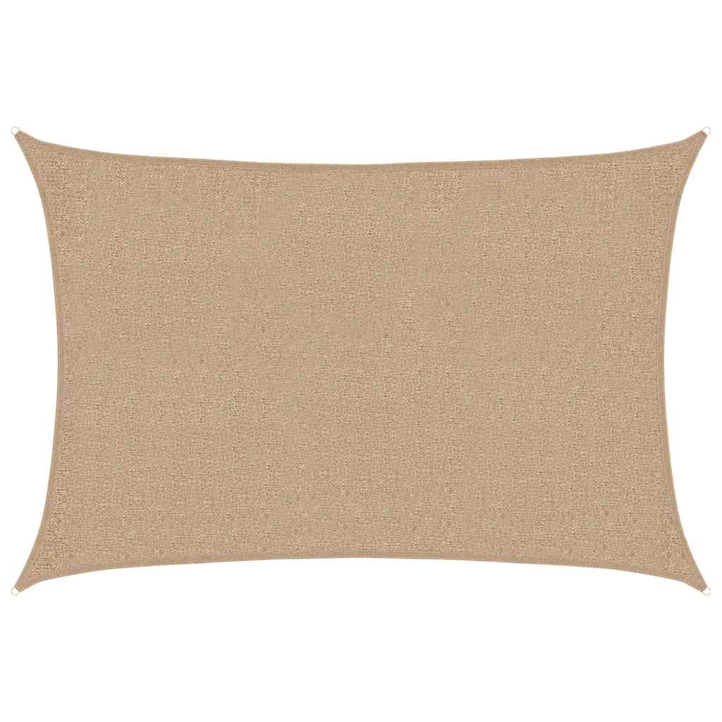 Vidaxl Zonnezeil 160 g m² 2x3 M HDPE Taupe