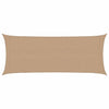 Vidaxl Zonnezeil 160 g m² 2x4,5 m HDPE Taupe