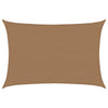 VidaXL Zonnezeil 160 g m² 4x5 m HDPE taupe