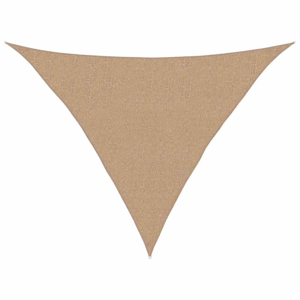Vela de sol VidaXL 160 g m² 2,5x2,5x3,5 m HDPE topo