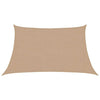 Vidaxl Zonnezeil 160 g m² 3 4x2 m HDPE Taupe