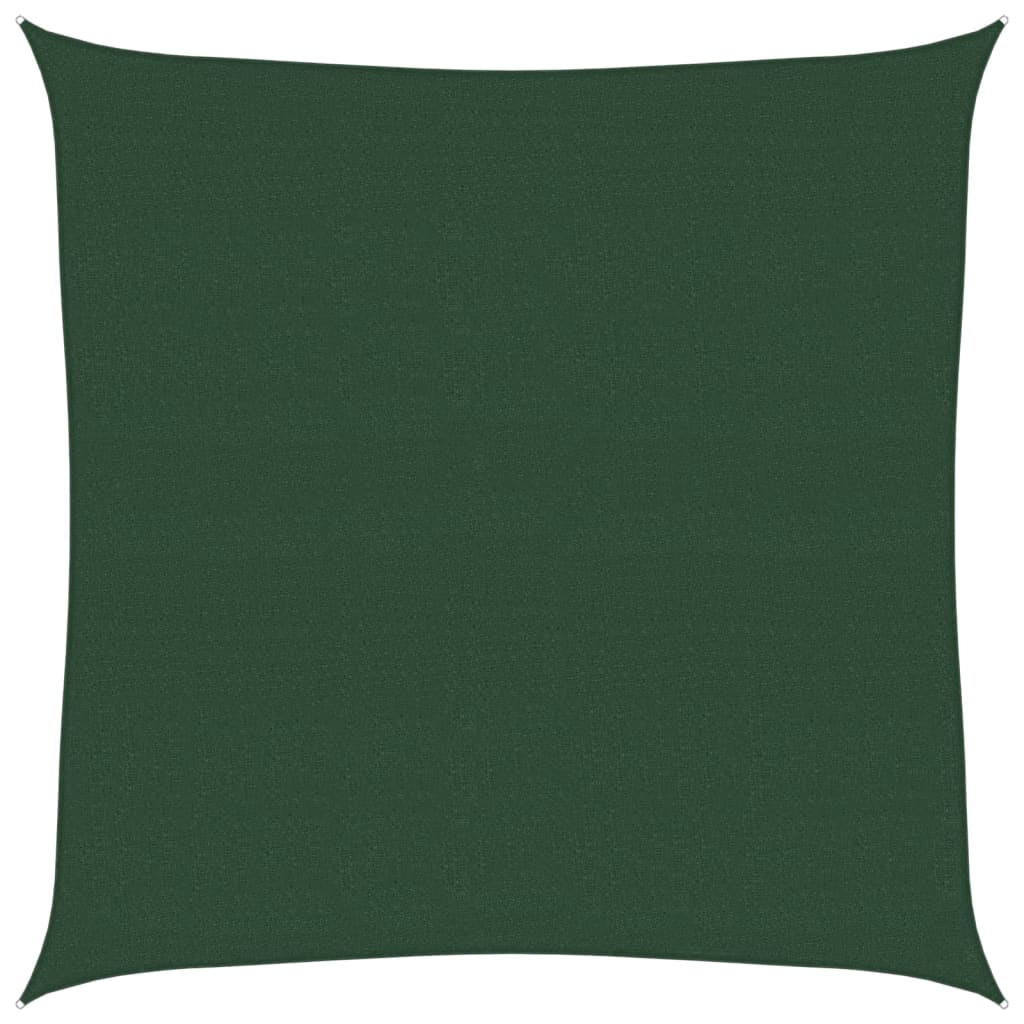 Vidaxl Zonnezeil 160 g m² 4x4 m HDPE Green scuro