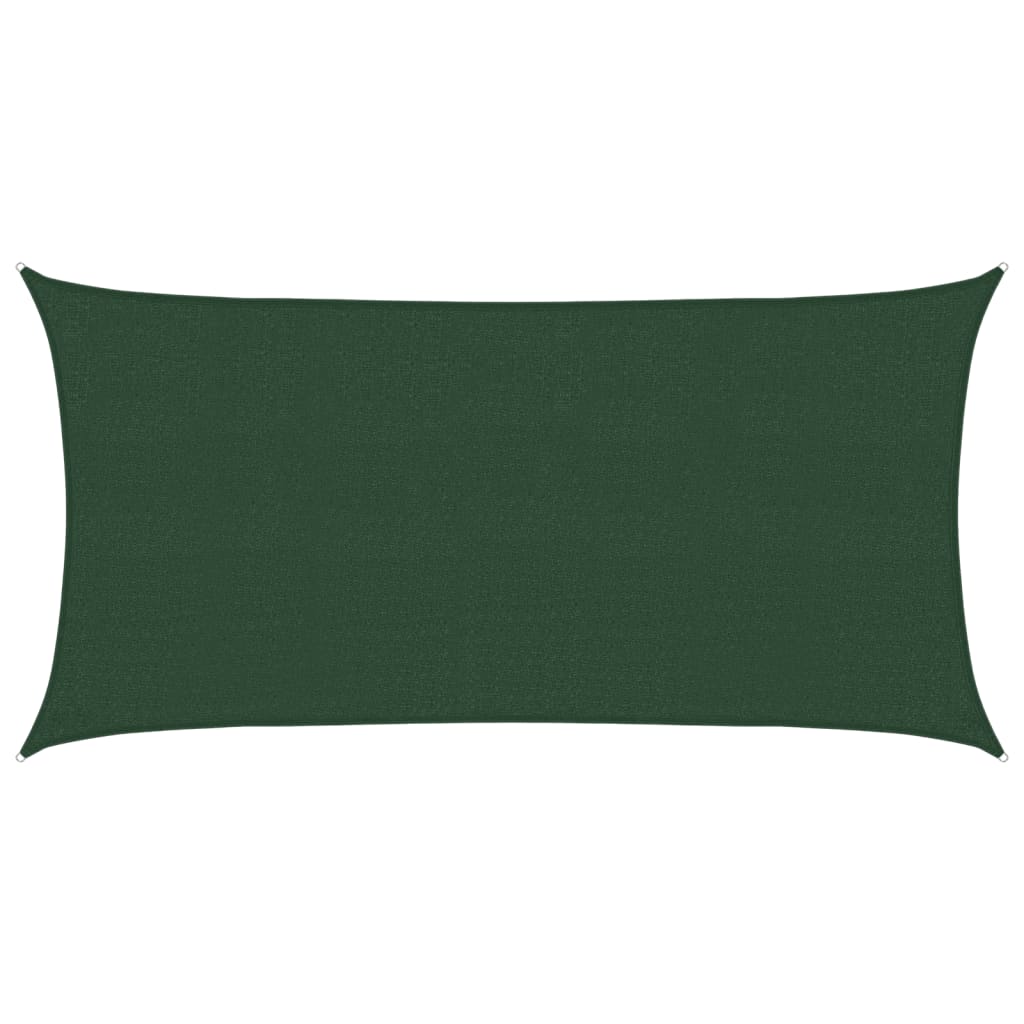 Vidaxx vela solar 160 g m² 2x3,5 m HDPE verde oscuro