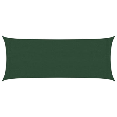 Vidaxl Zonnezeil 160 g m² 2x5 m HDPE Green scuro